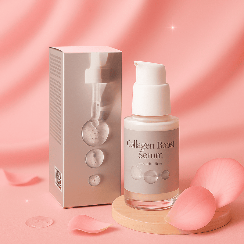 LumiDrain™ Klinisch geprüftes Kollagen-Aktivator-Serum (3-Monats-Vorrat)