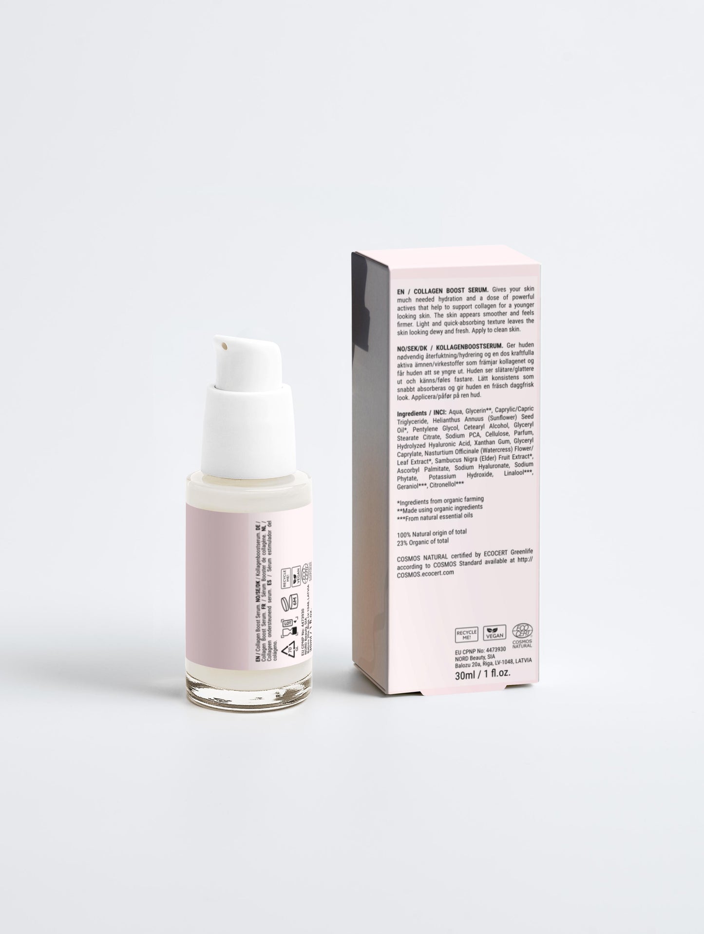 LumiDrain™ Klinisch geprüftes Kollagen-Aktivator-Serum (3-Monats-Vorrat)